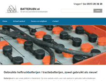 Tablet Screenshot of batterijbv.nl